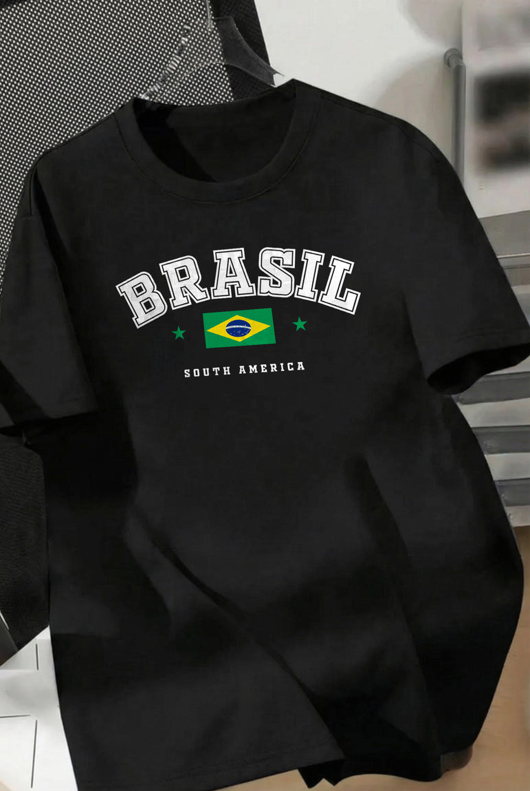 CAMISETA MASCULINA BRASIL