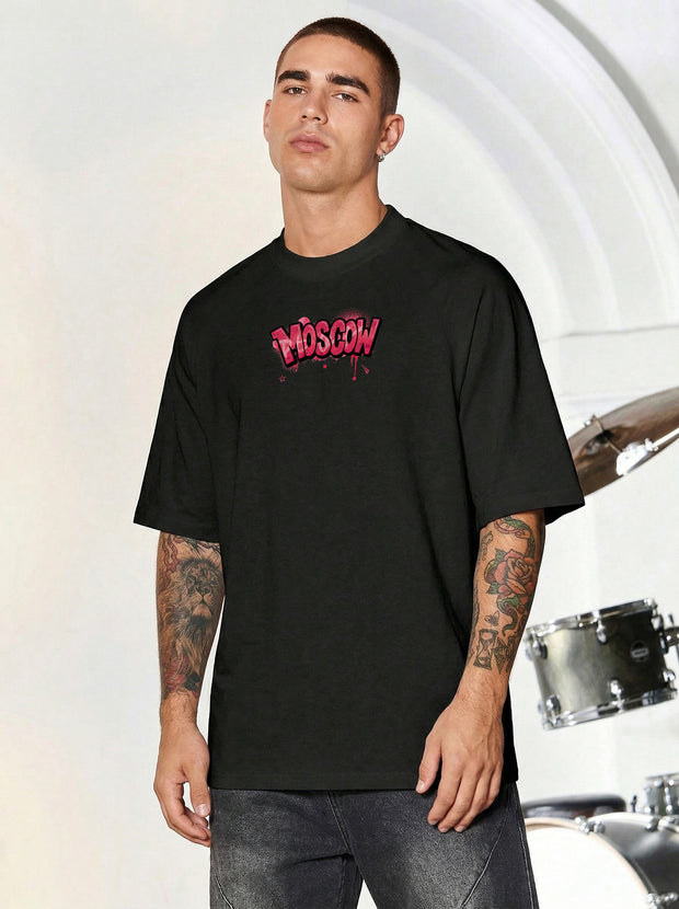 CAMISETA MASCULINA MOSCOW PINK PANTHER