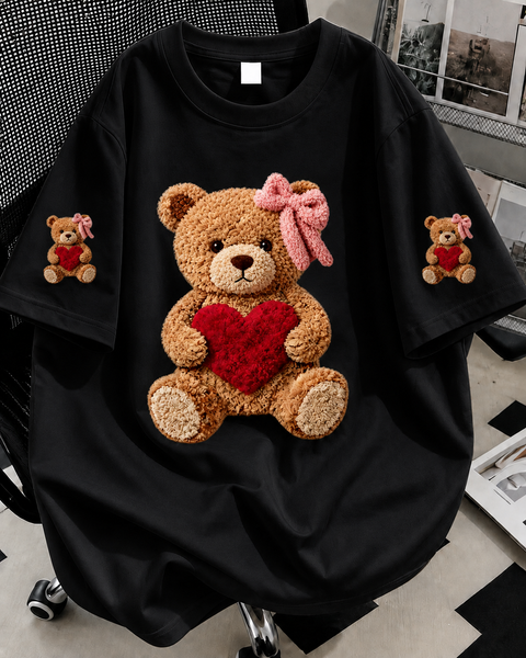 Camiseta Feminina Aguenta Coração