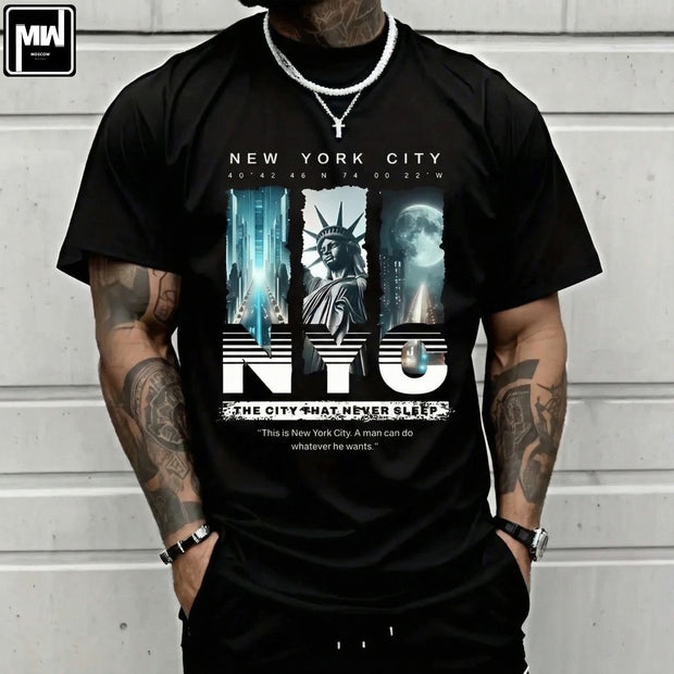 CAMISETA MASCULINA NEW YORK CITY