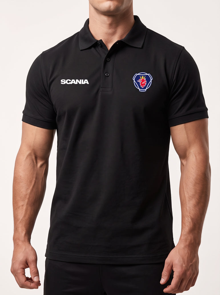 Camisa Polo Scania – Estrada, Potência e Estilo