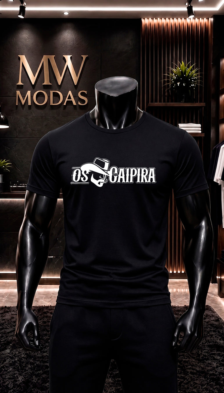 Camiseta Masculina Os Caipira Country Sertanejo MW Modas