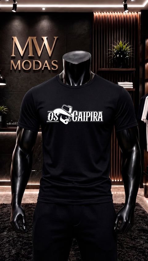 Camiseta Masculina Os Caipira Country Sertanejo MW Modas