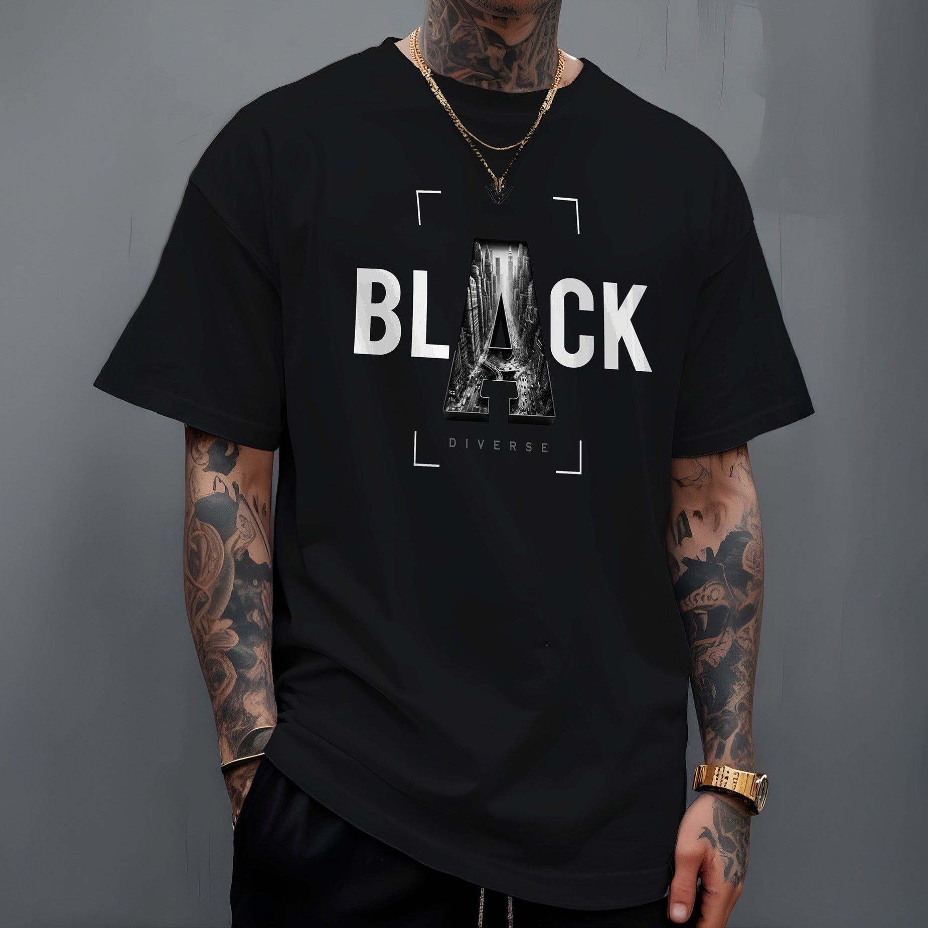 CAMISETA BLACK