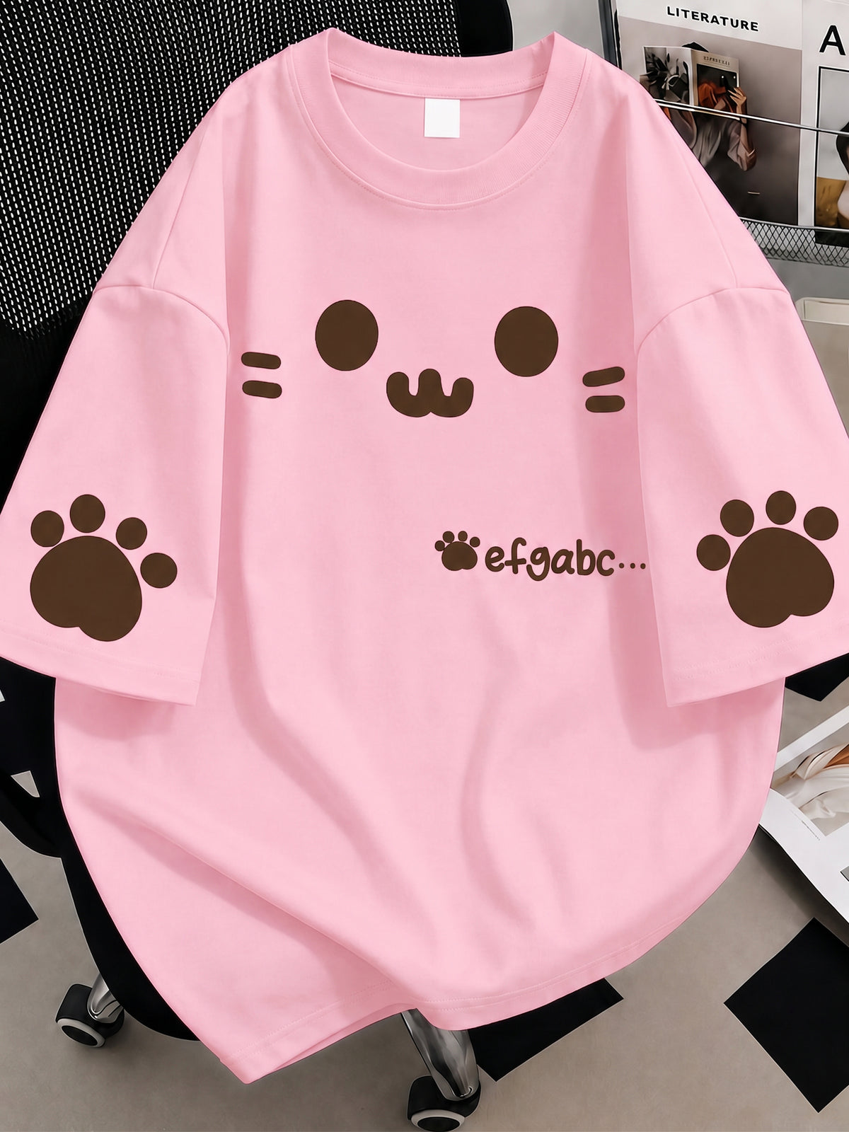 Camiseta Feminina Cat Face