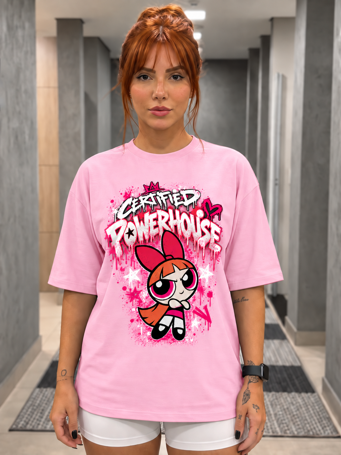 Kit 3 Camisetas Femininas Docinho/Florzinha/Lindinha - Certified Powerhouse