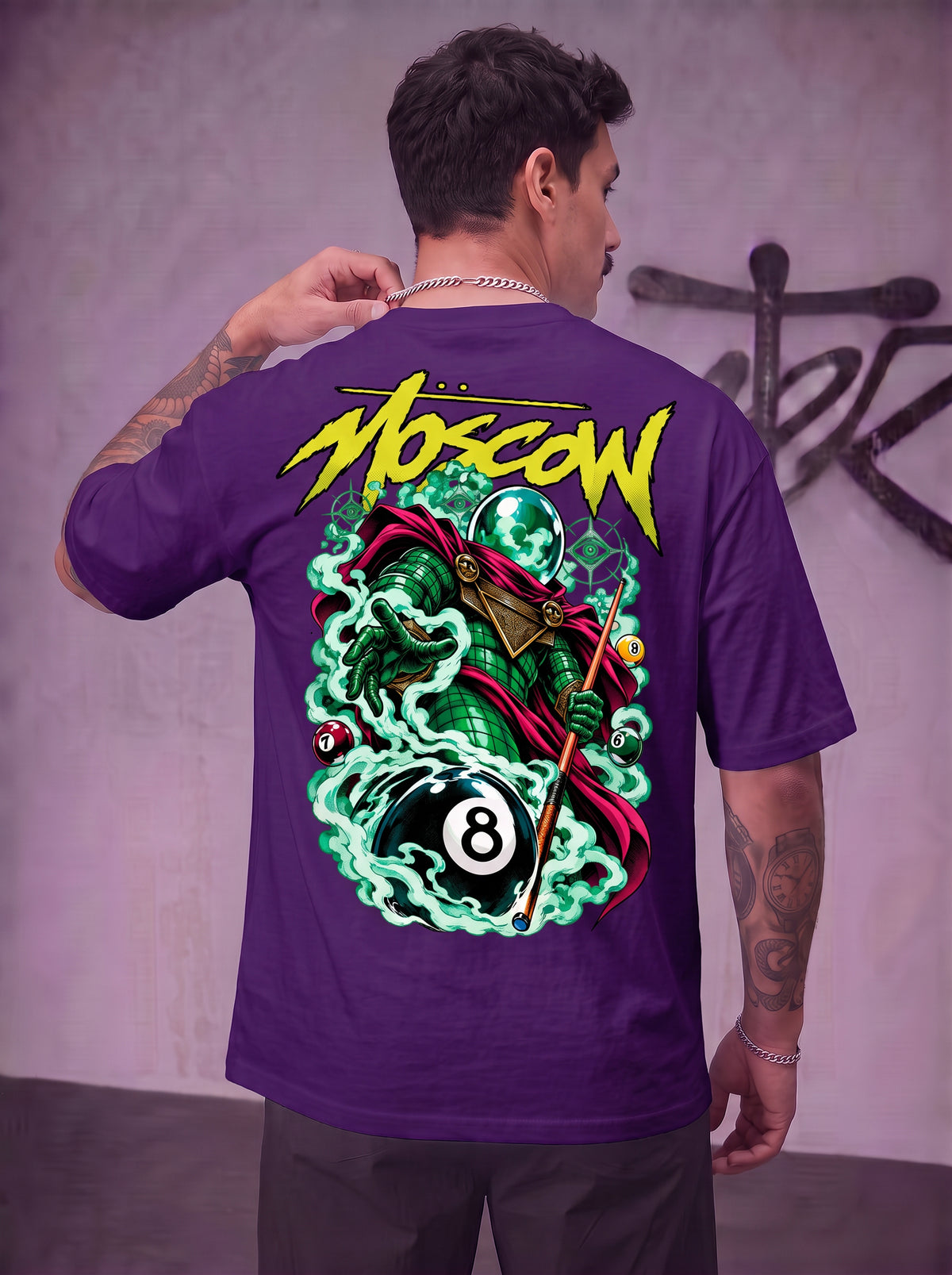Camiseta Moscow Mystic 8 – Jogo, Mistério e Atitude