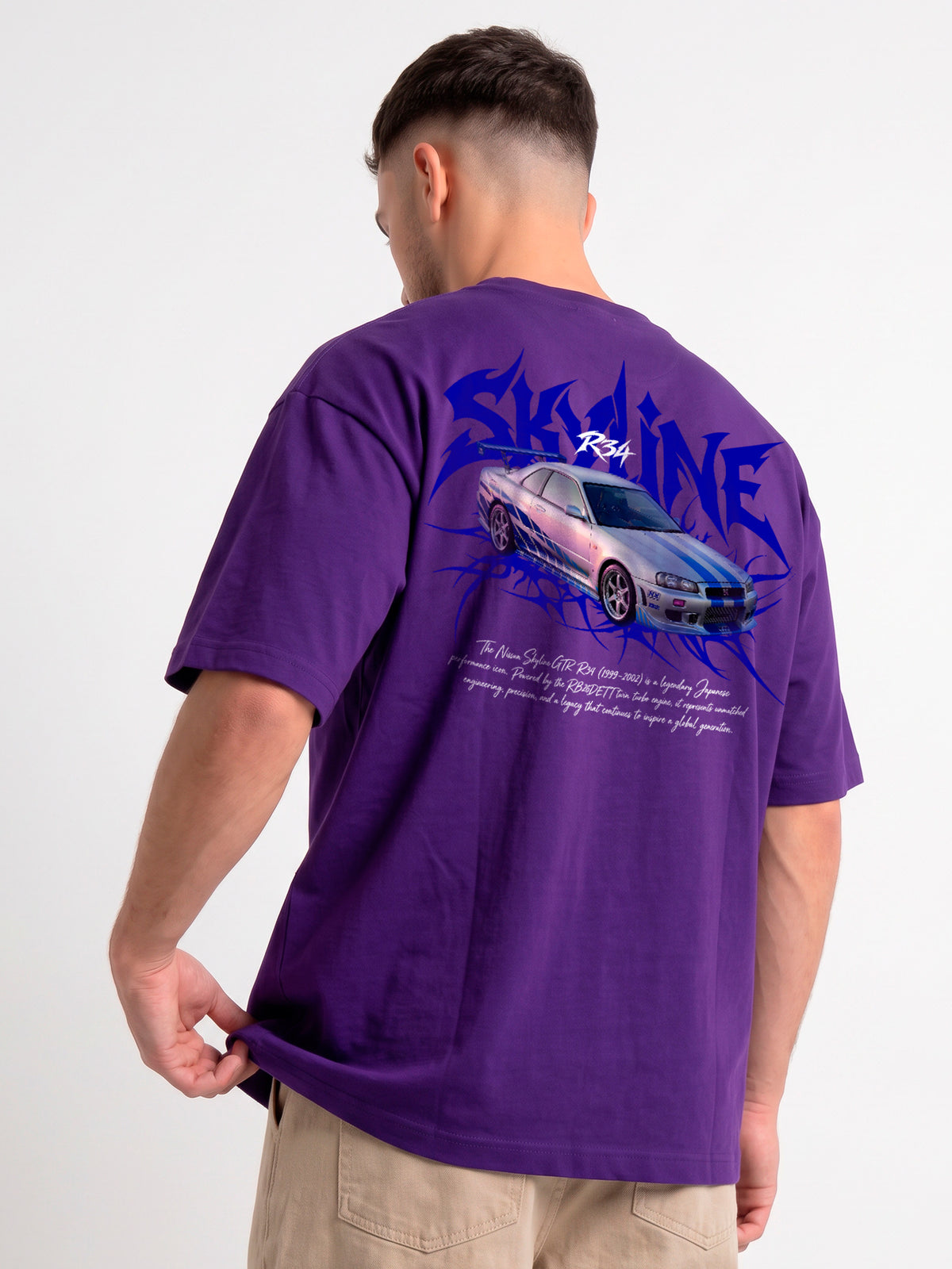 Camiseta R34 Racing – Uma Lenda Japonesa