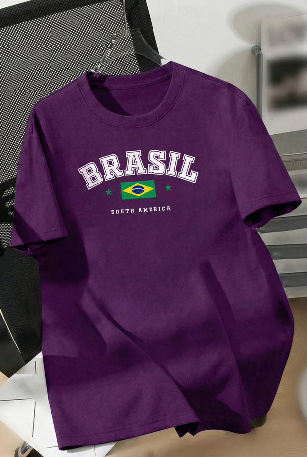 CAMISETA MASCULINA BRASIL