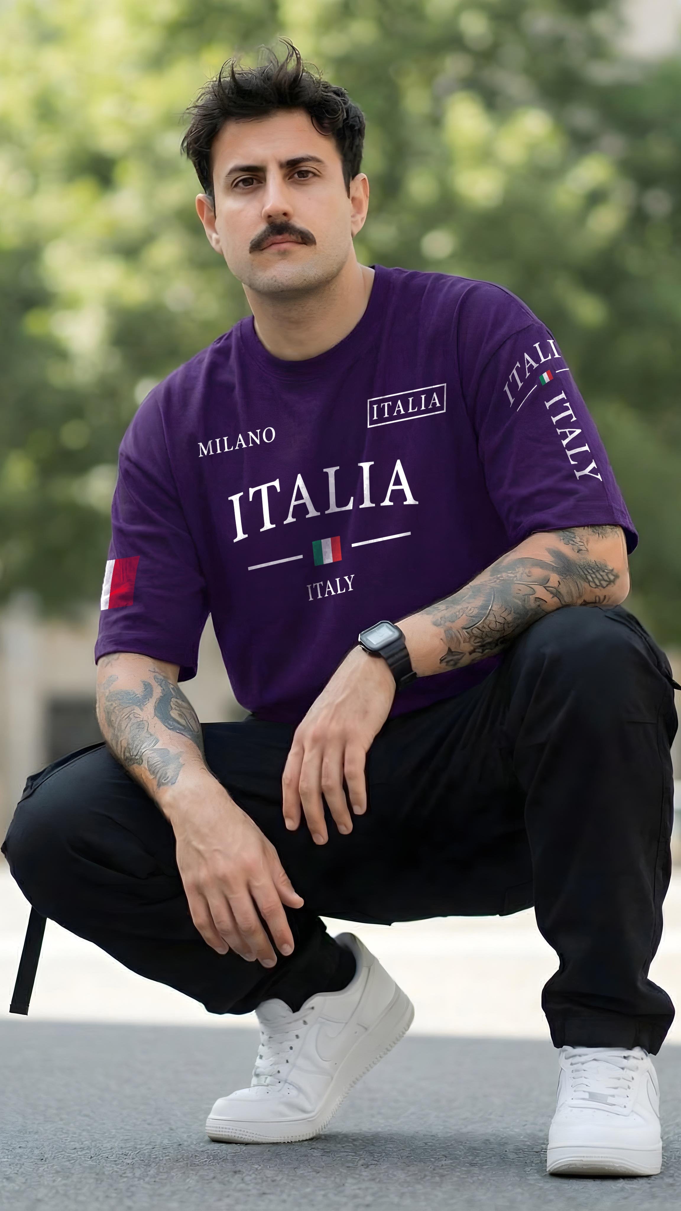 CAMISETA MILANO ITALIA