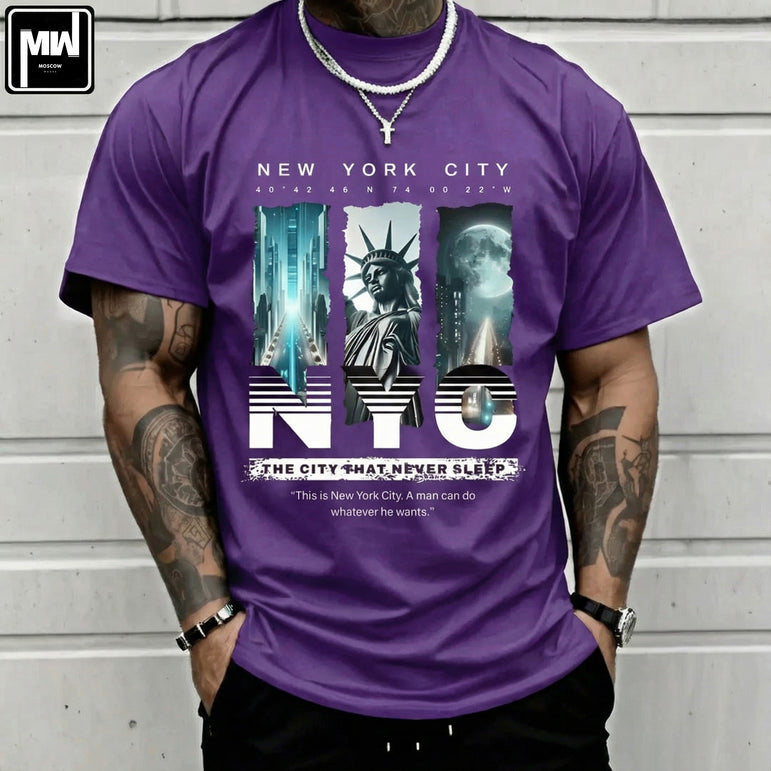 CAMISETA MASCULINA NEW YORK CITY