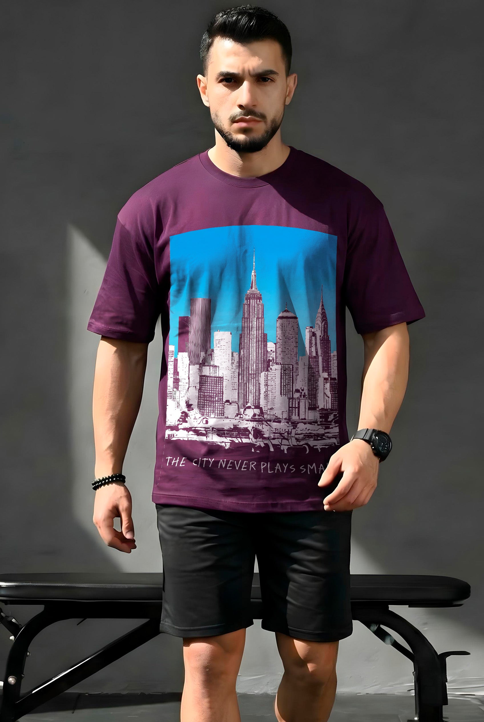 CAMISETA SKYLINE NYC