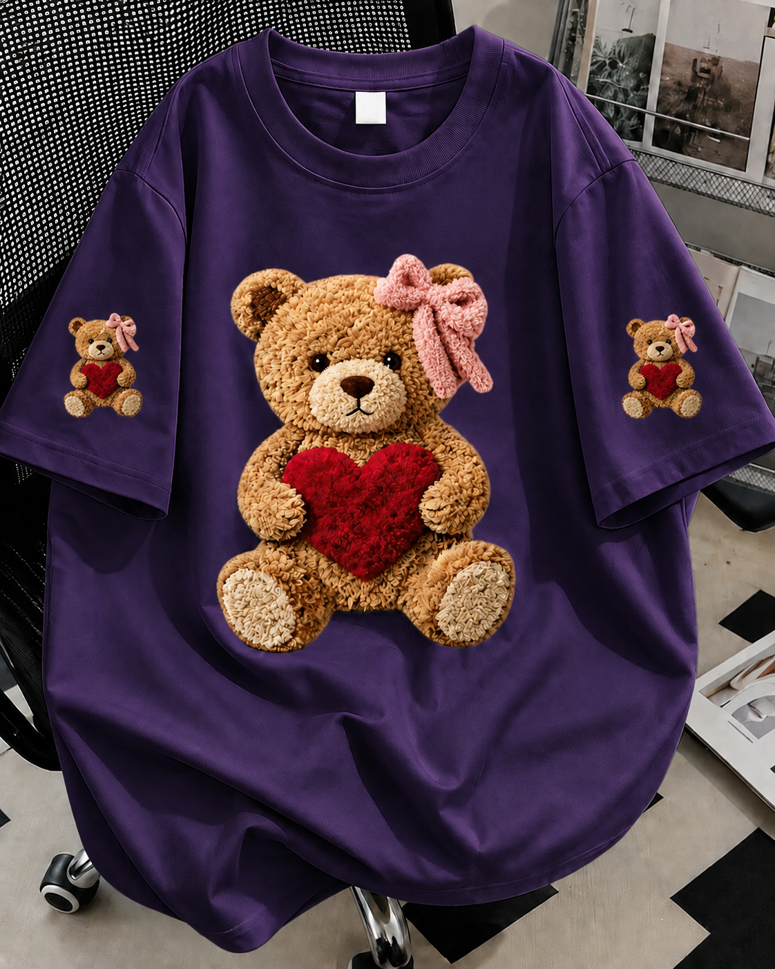 Camiseta Feminina Aguenta Coração