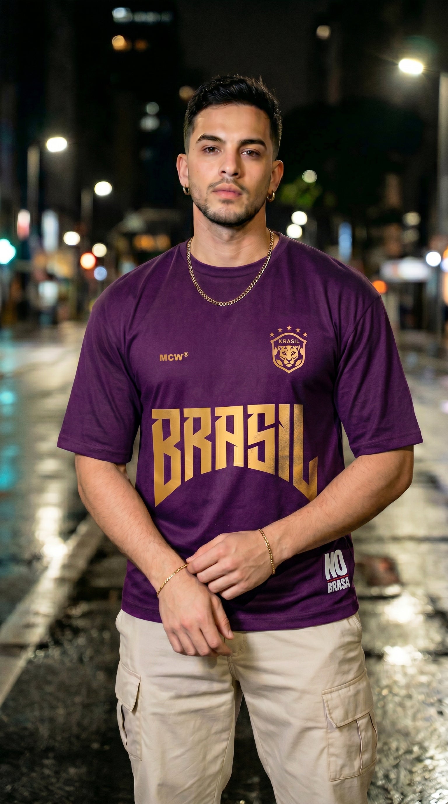 CAMISETA VAI BRASIL