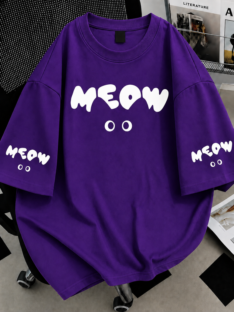 Camiseta Feminina Meow