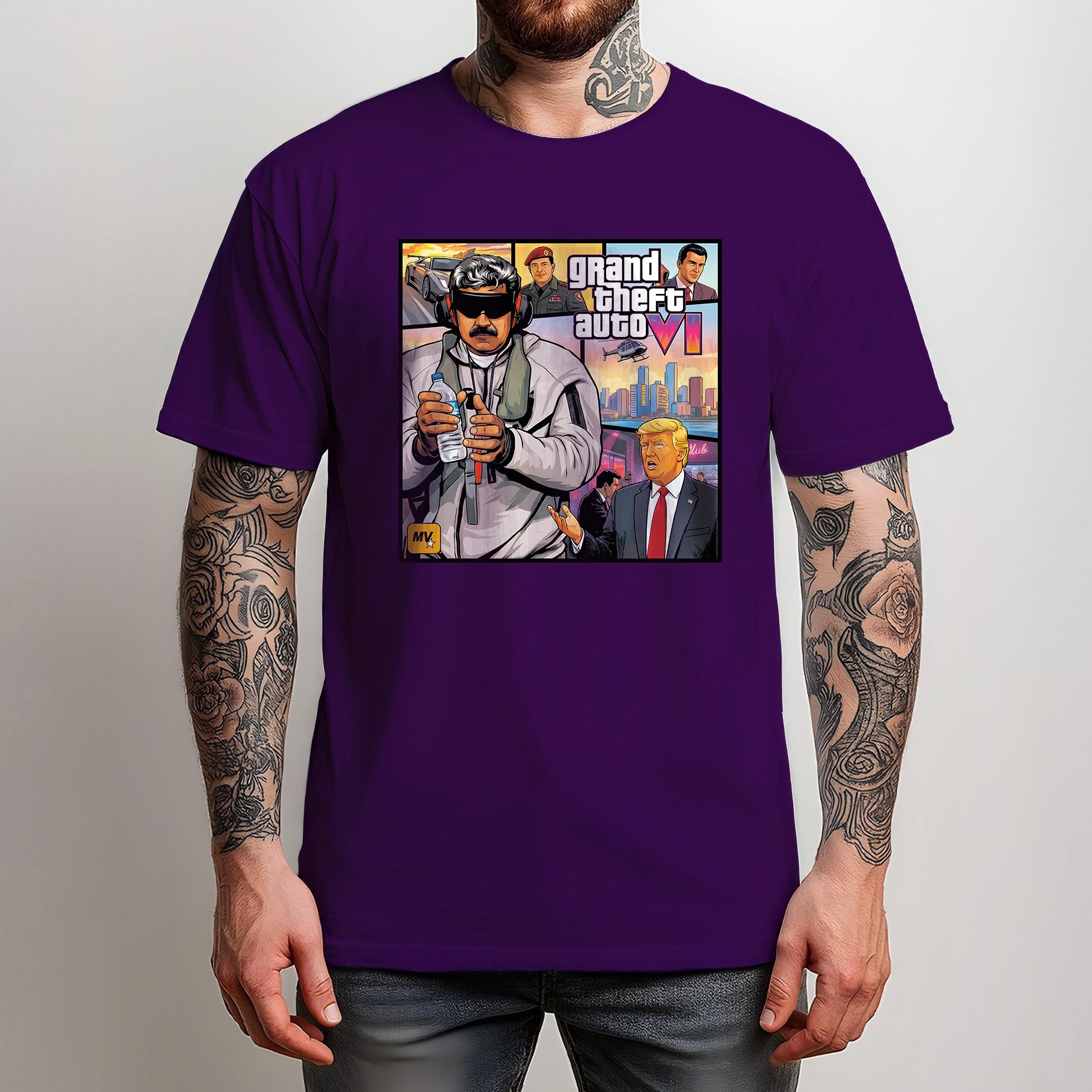 CAMISETA PRISION GRAND THEFT AUTO