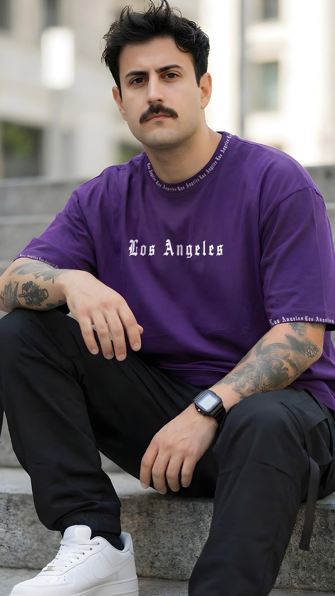 CAMISETA MASCULINA LOS ANGELES PRIME