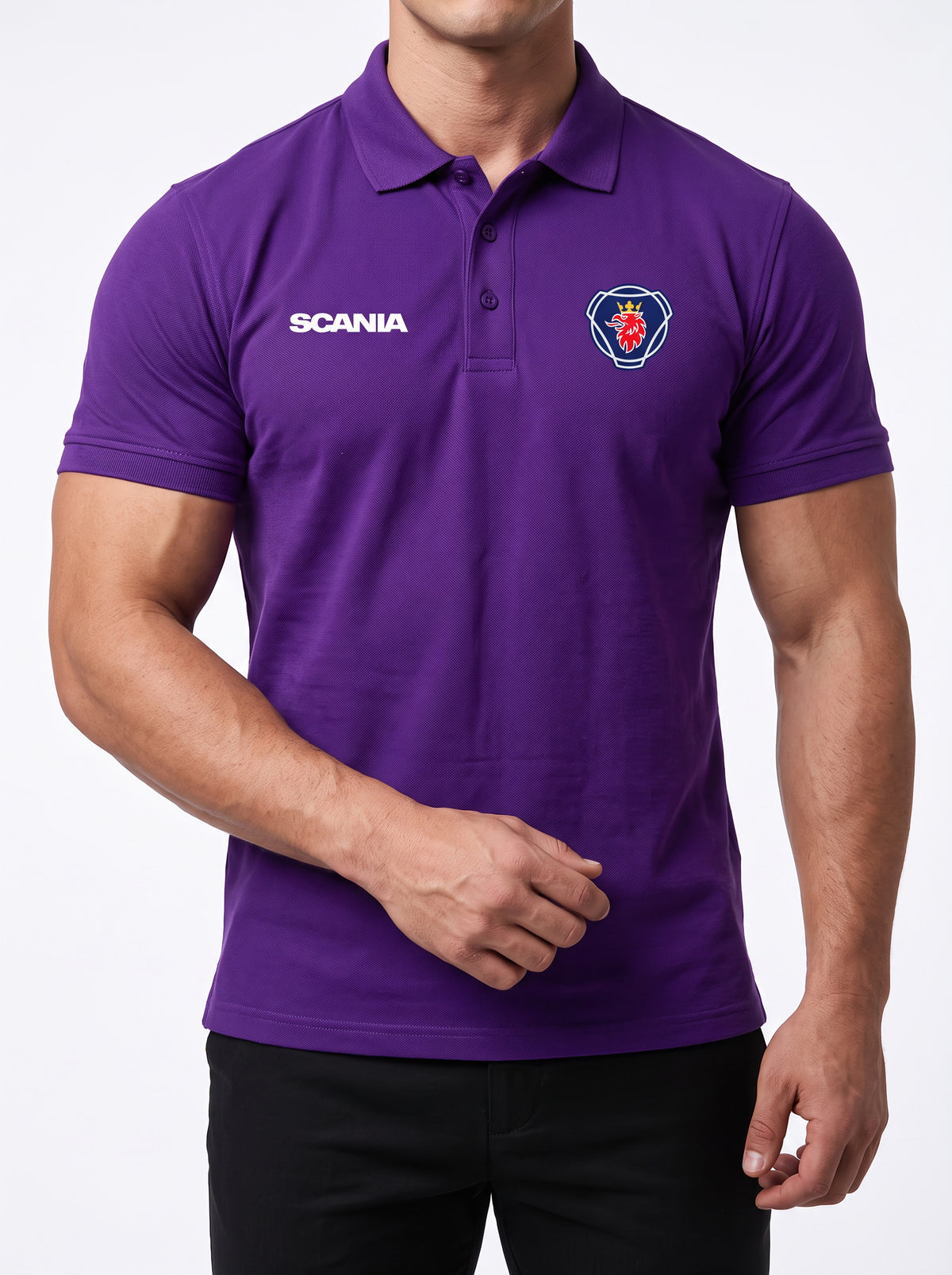 Camisa Polo Scania – Estrada, Potência e Estilo