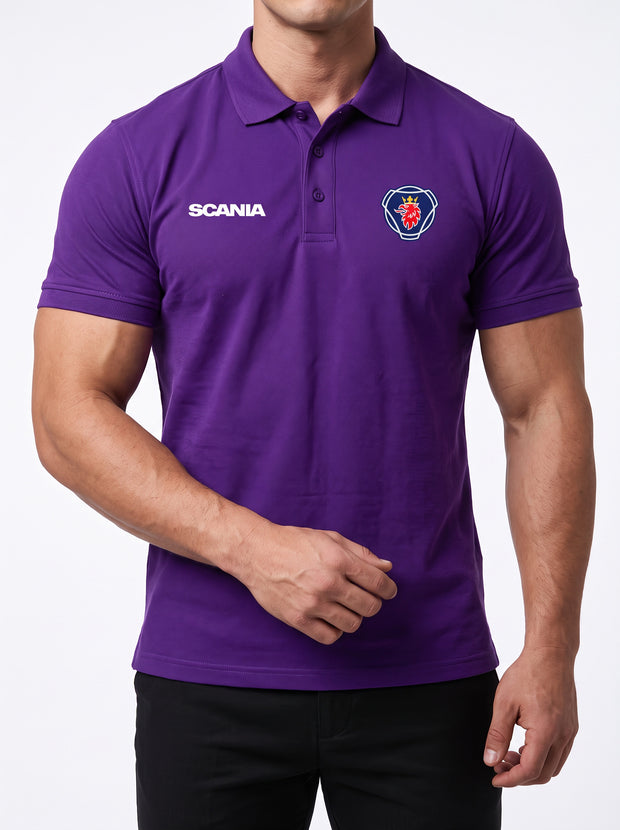 Camisa Polo Scania – Estrada, Potência e Estilo