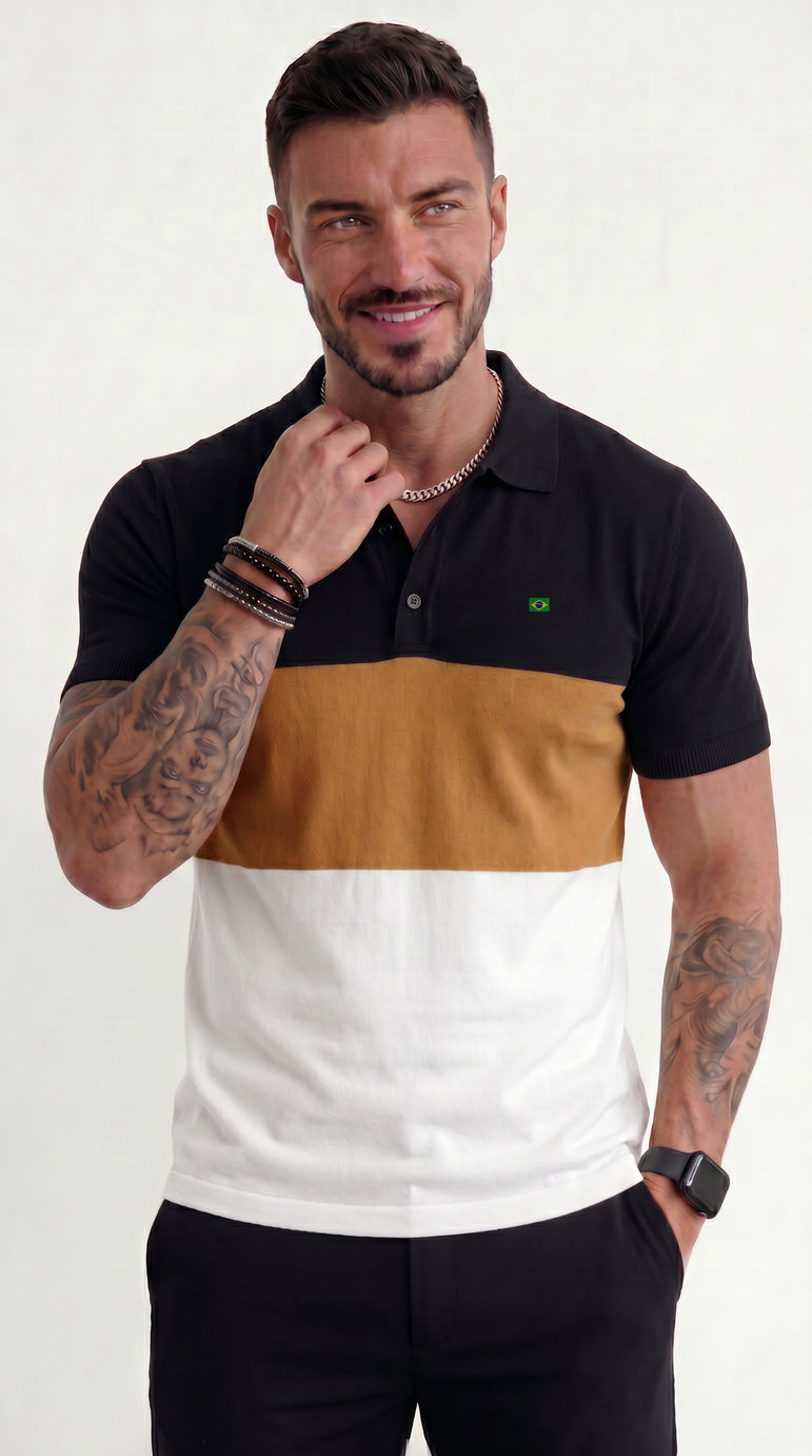 CAMISA POLO MASCULINA BRASIL CLASSIC
