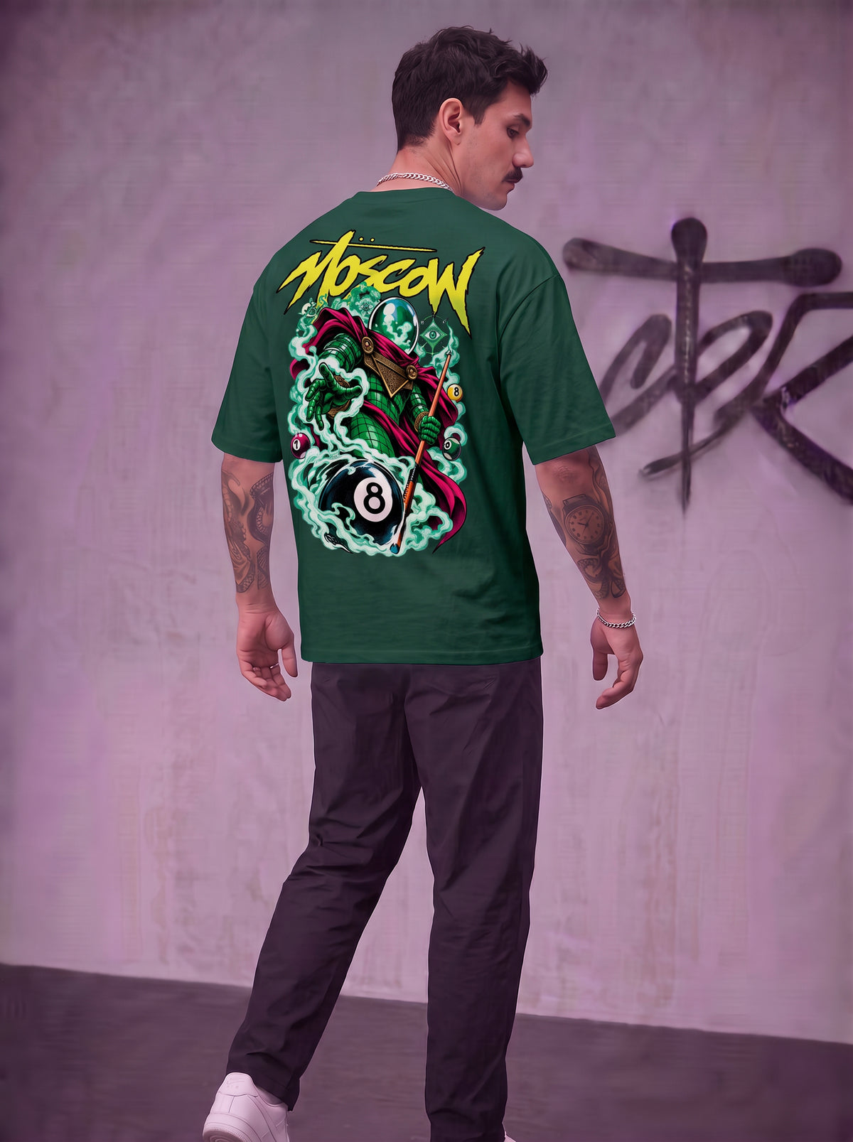 Camiseta Moscow Mystic 8 – Jogo, Mistério e Atitude