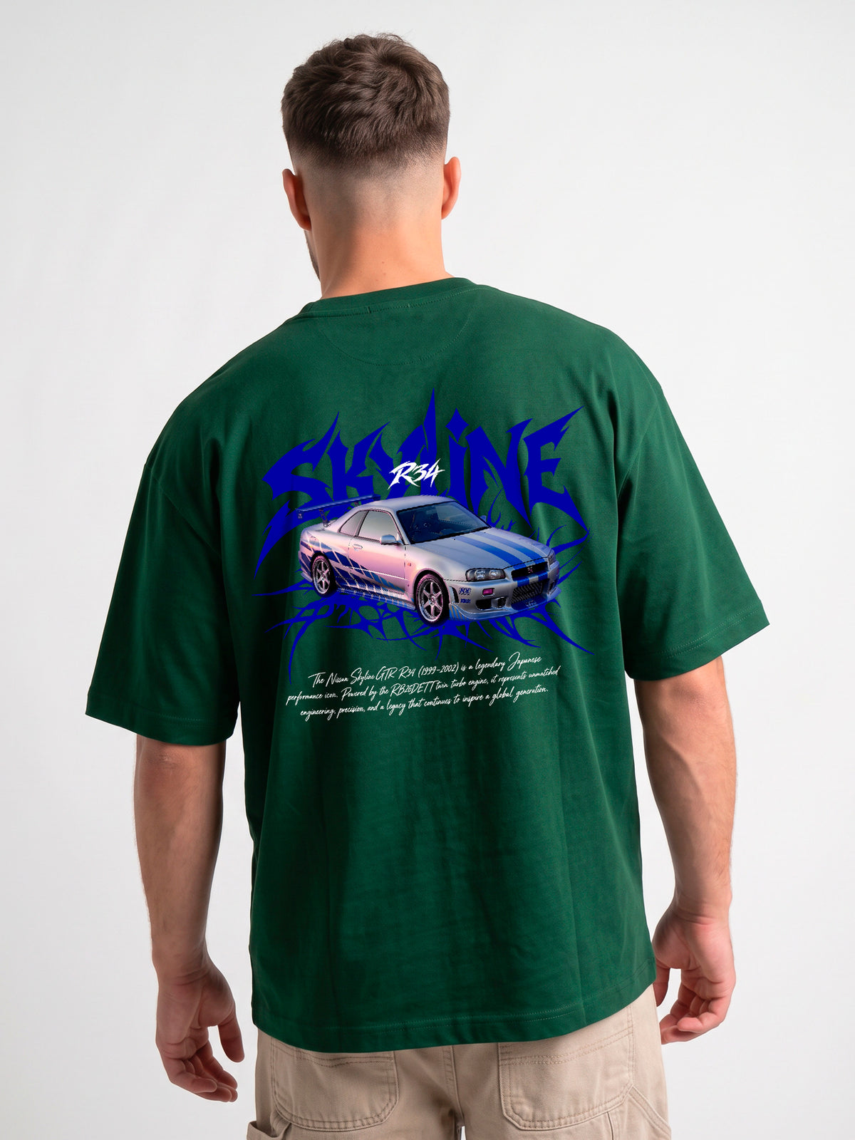 Camiseta R34 Racing – Uma Lenda Japonesa