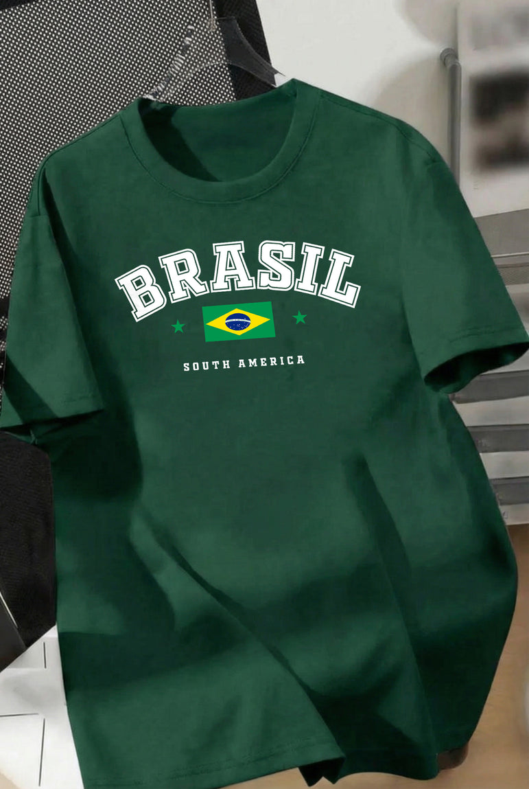 CAMISETA MASCULINA BRASIL