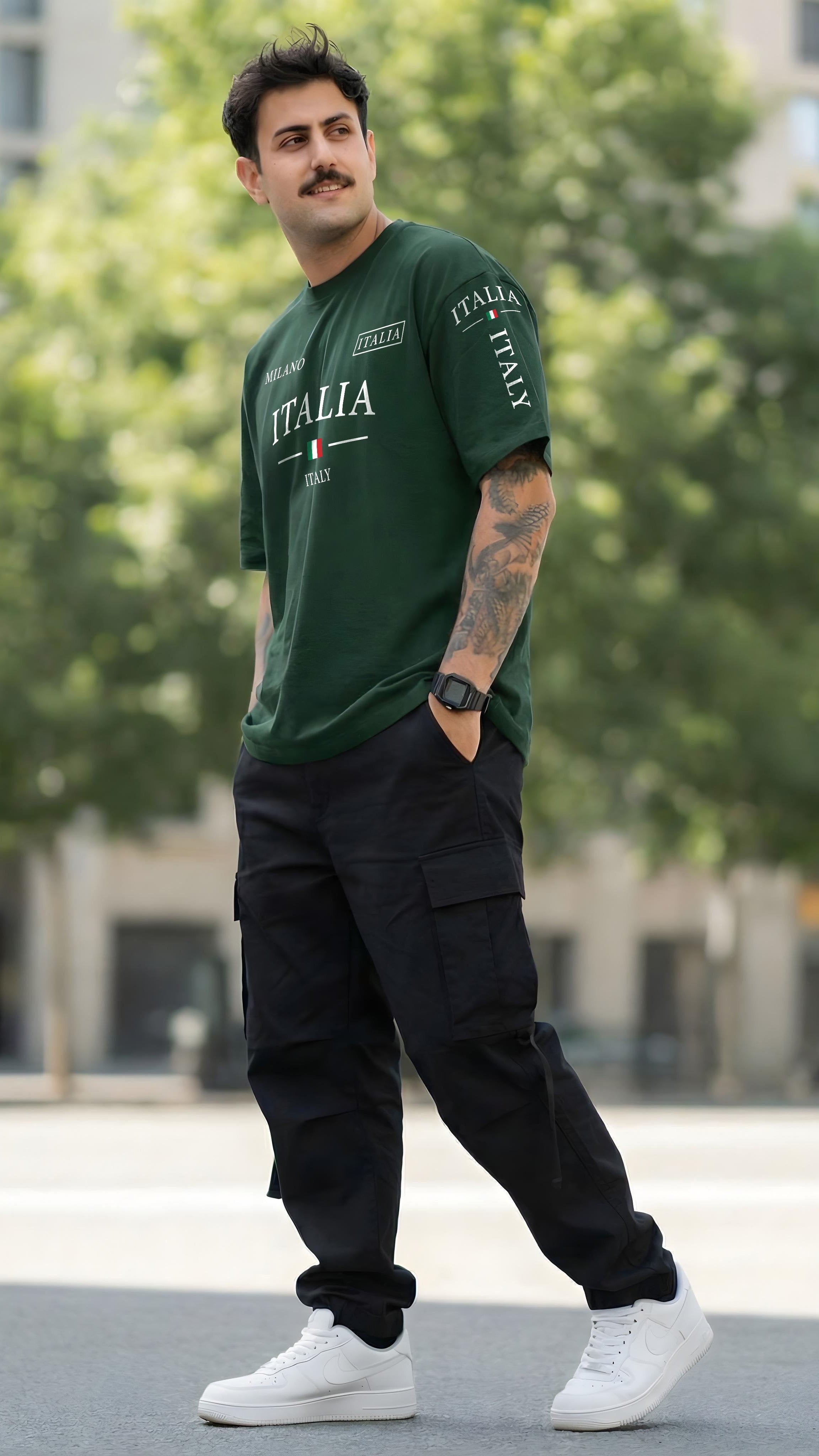 CAMISETA MILANO ITALIA
