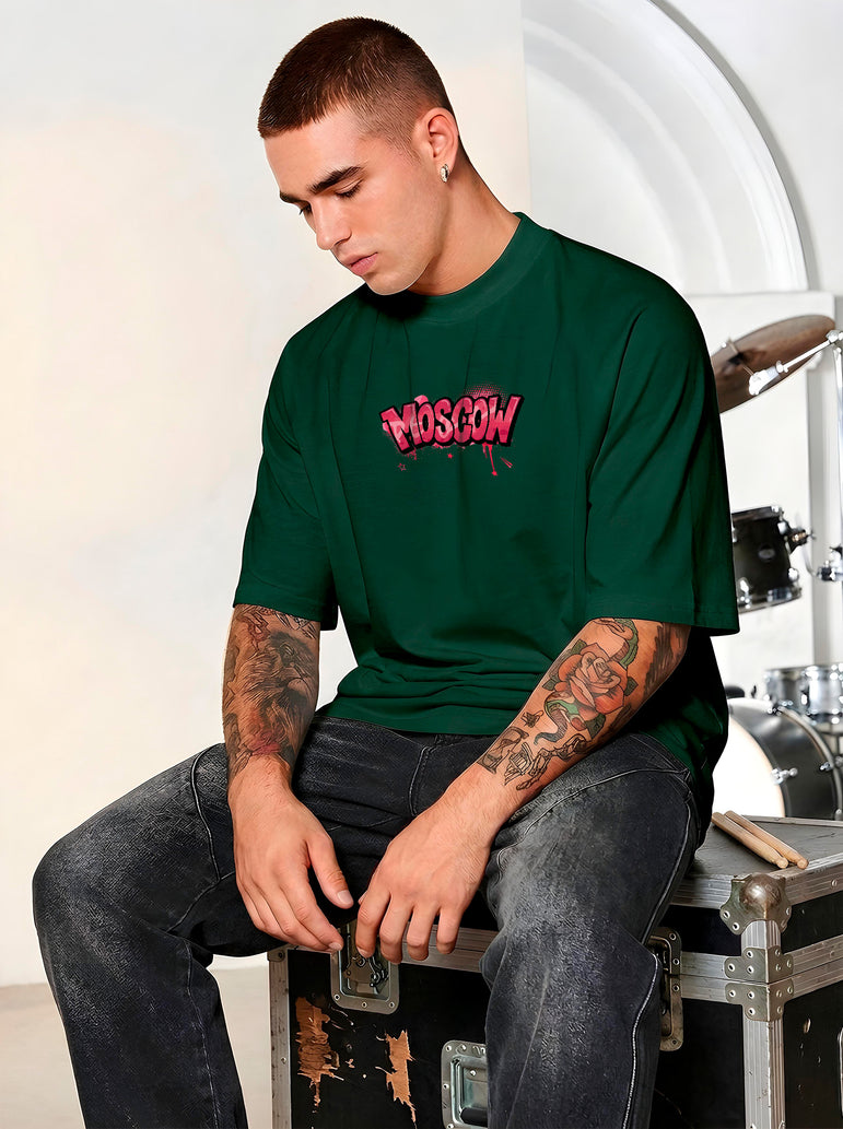 CAMISETA MASCULINA MOSCOW PINK PANTHER
