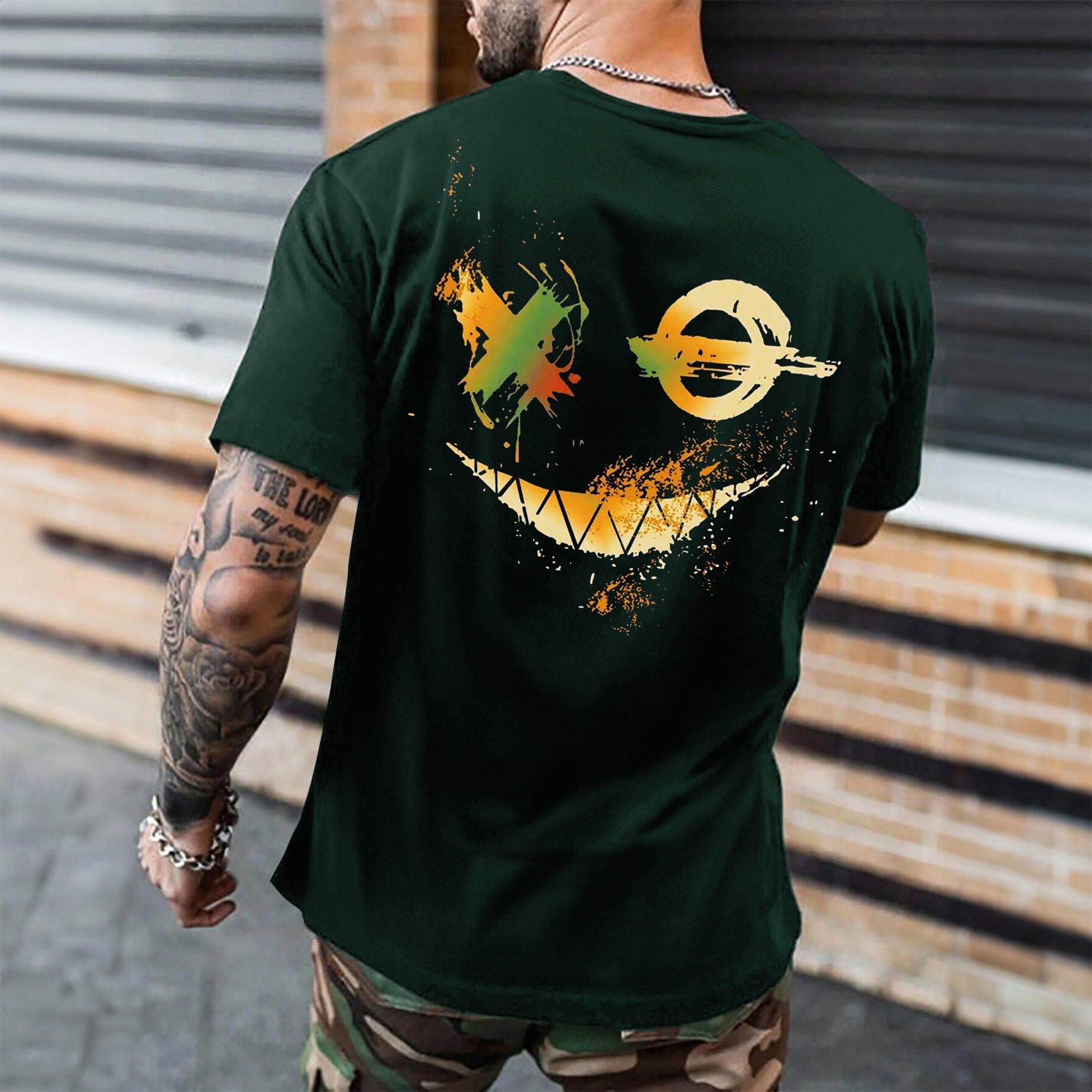 Camiseta Masculina Smile X O T-shirt Manfinity Camisa 100% Algodão