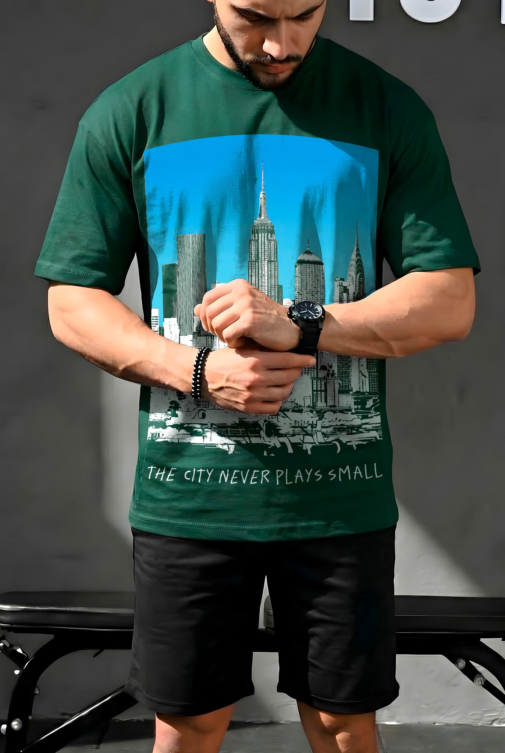 CAMISETA SKYLINE NYC