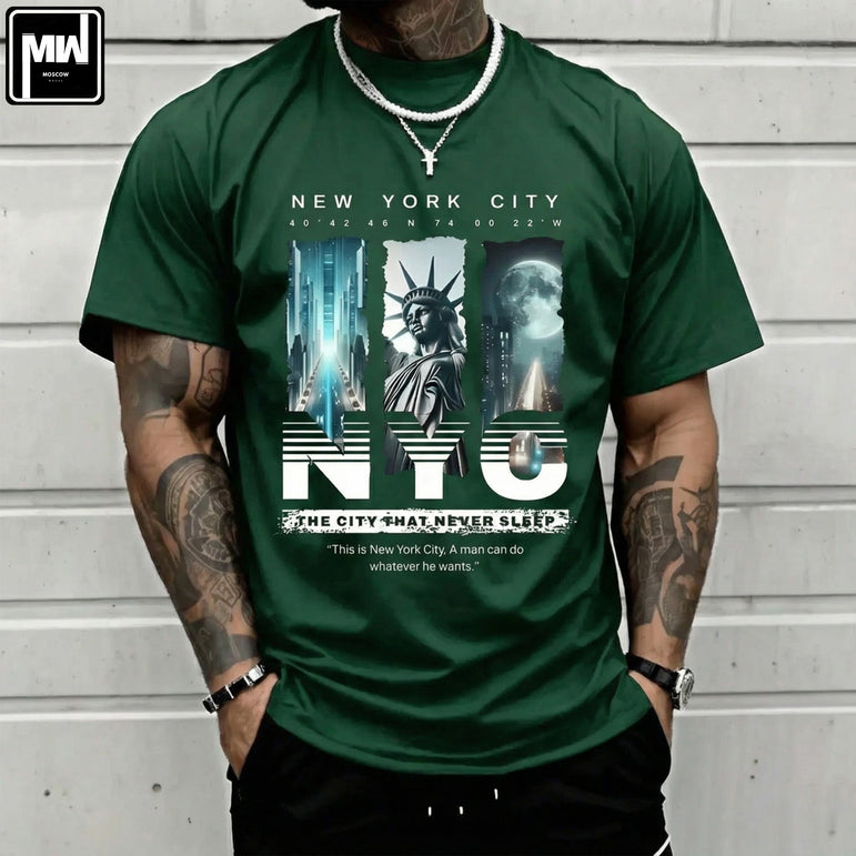 CAMISETA MASCULINA NEW YORK CITY