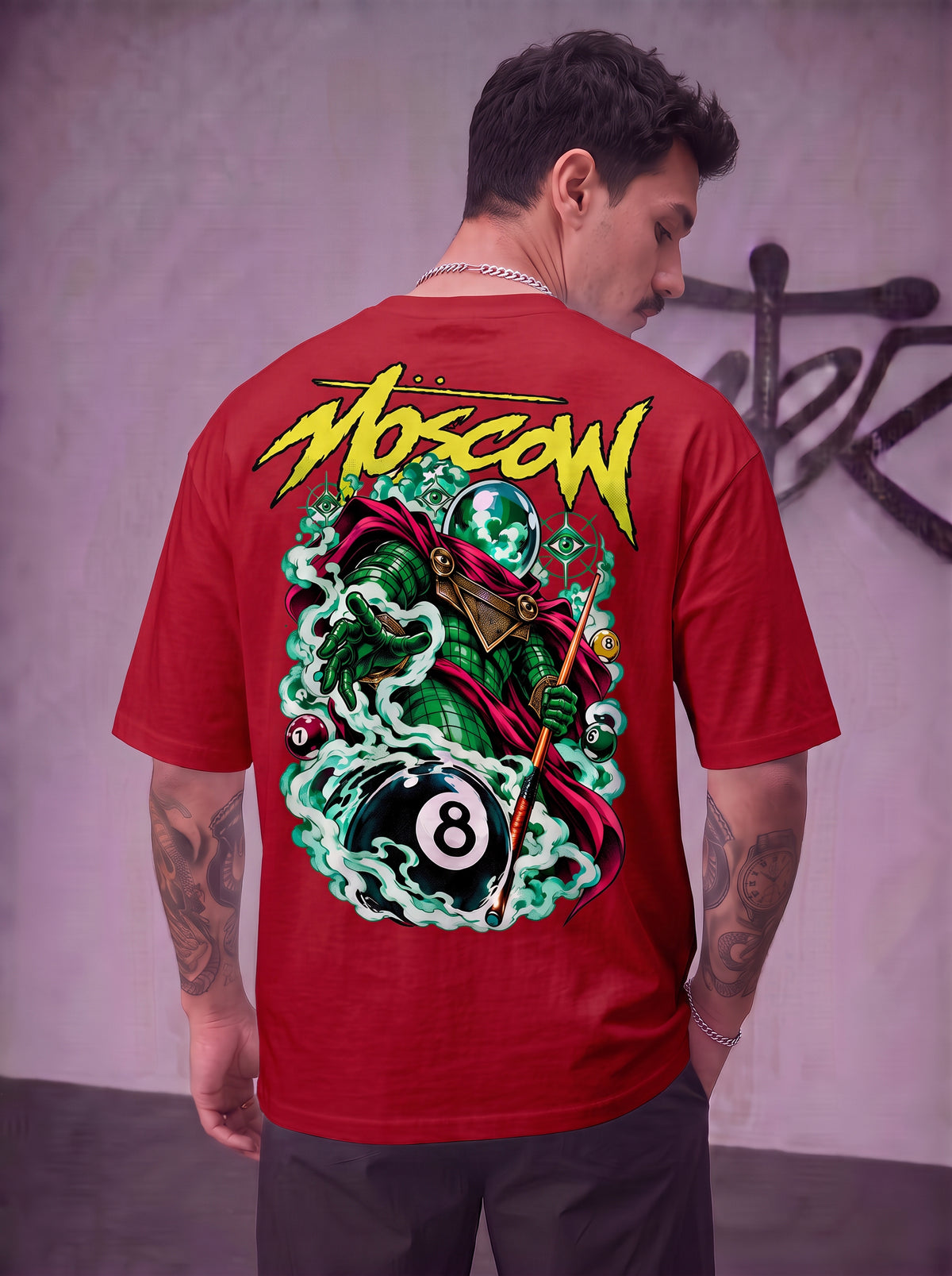 Camiseta Moscow Mystic 8 – Jogo, Mistério e Atitude