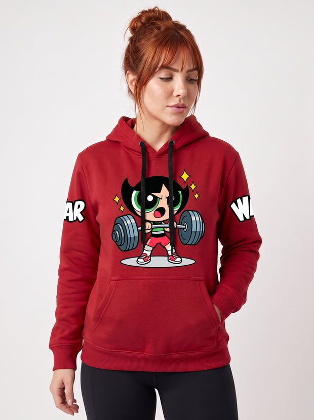 Moletom Feminino Docinho Gym War Manga