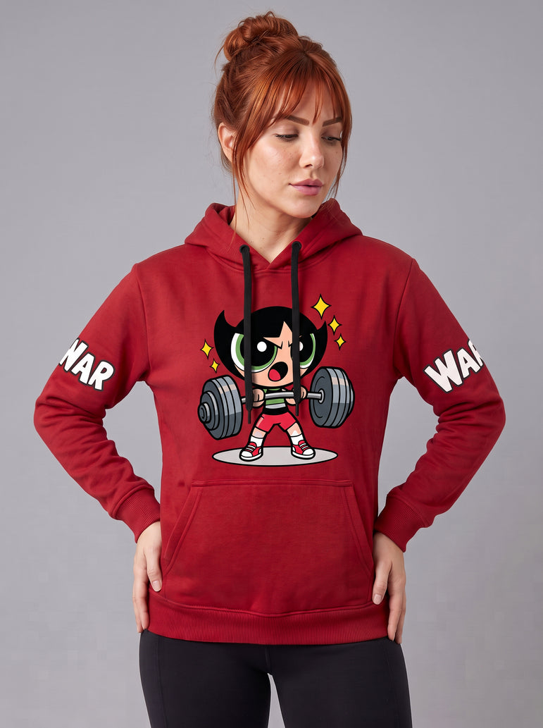 Moletom Feminino Docinho Gym War Manga
