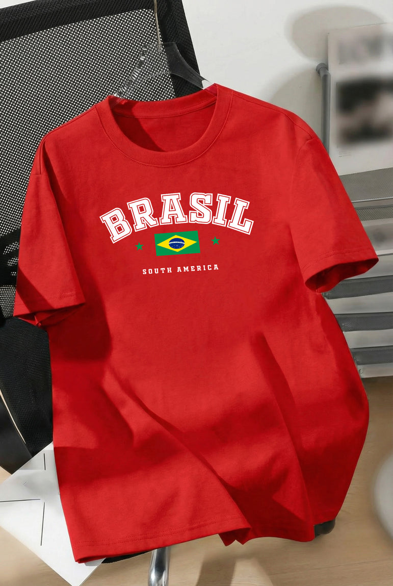 CAMISETA MASCULINA BRASIL