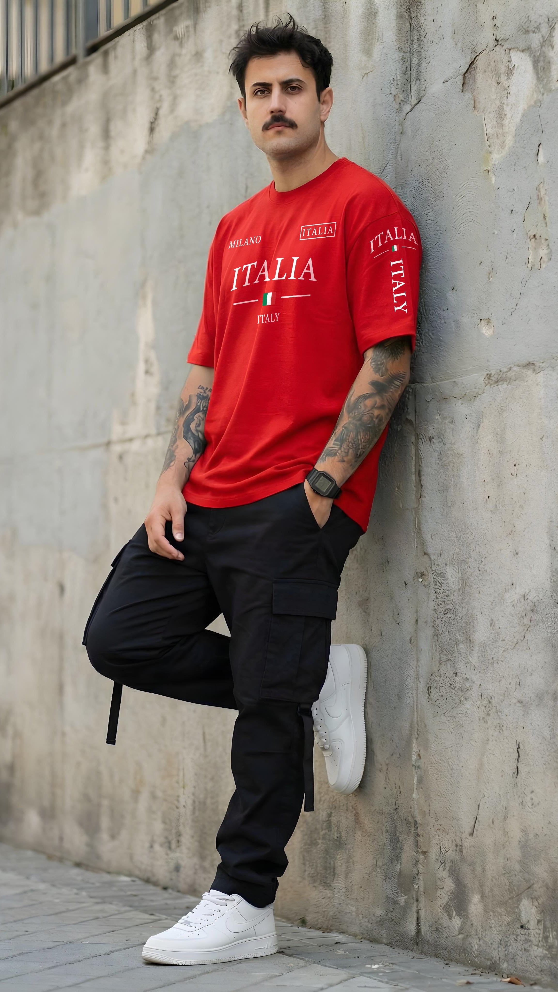 CAMISETA MILANO ITALIA