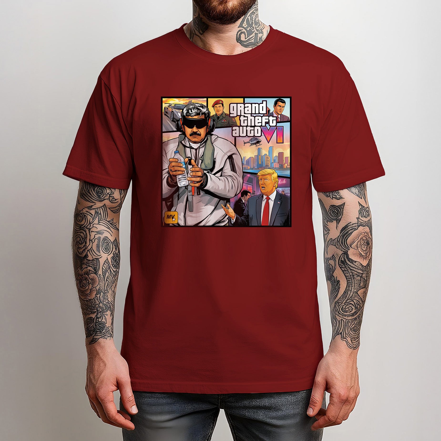 CAMISETA PRISION GRAND THEFT AUTO