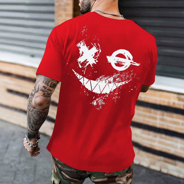 Camiseta Masculina Smile X O T-shirt Manfinity Camisa 100% Algodão