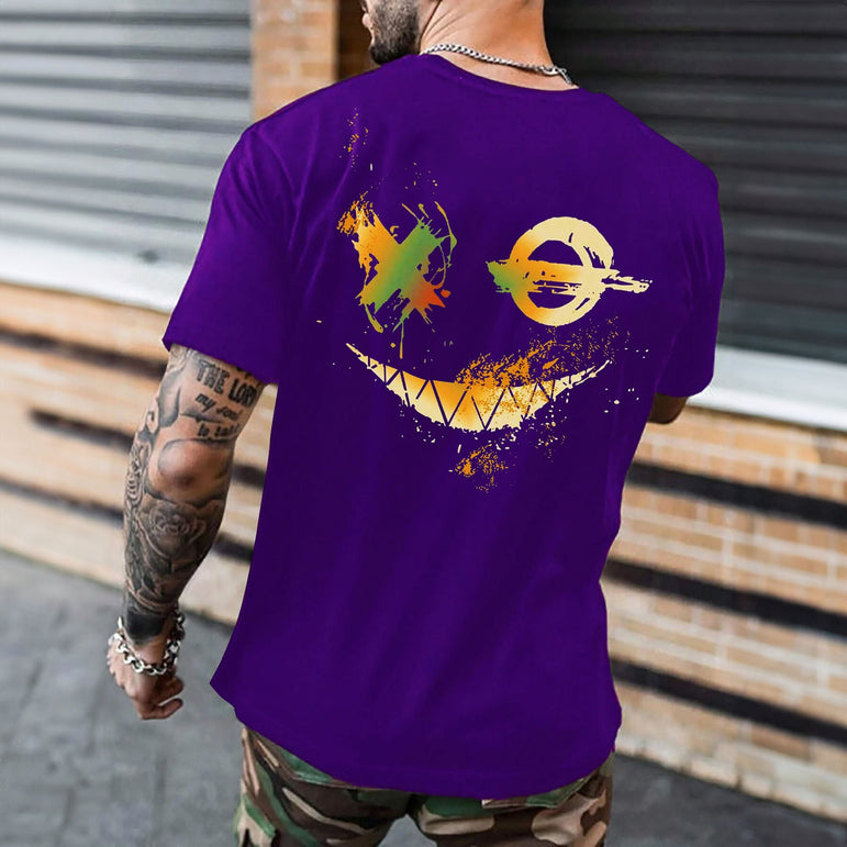 Camiseta Masculina Smile X O T-shirt Manfinity Camisa 100% Algodão