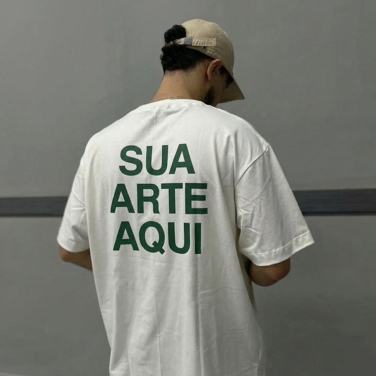 CAMISETA PERSONALIZADA FRENTE/COSTA