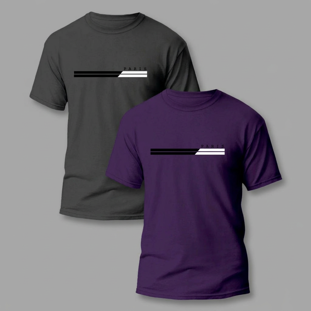 Kit Paris Grafite + Roxo