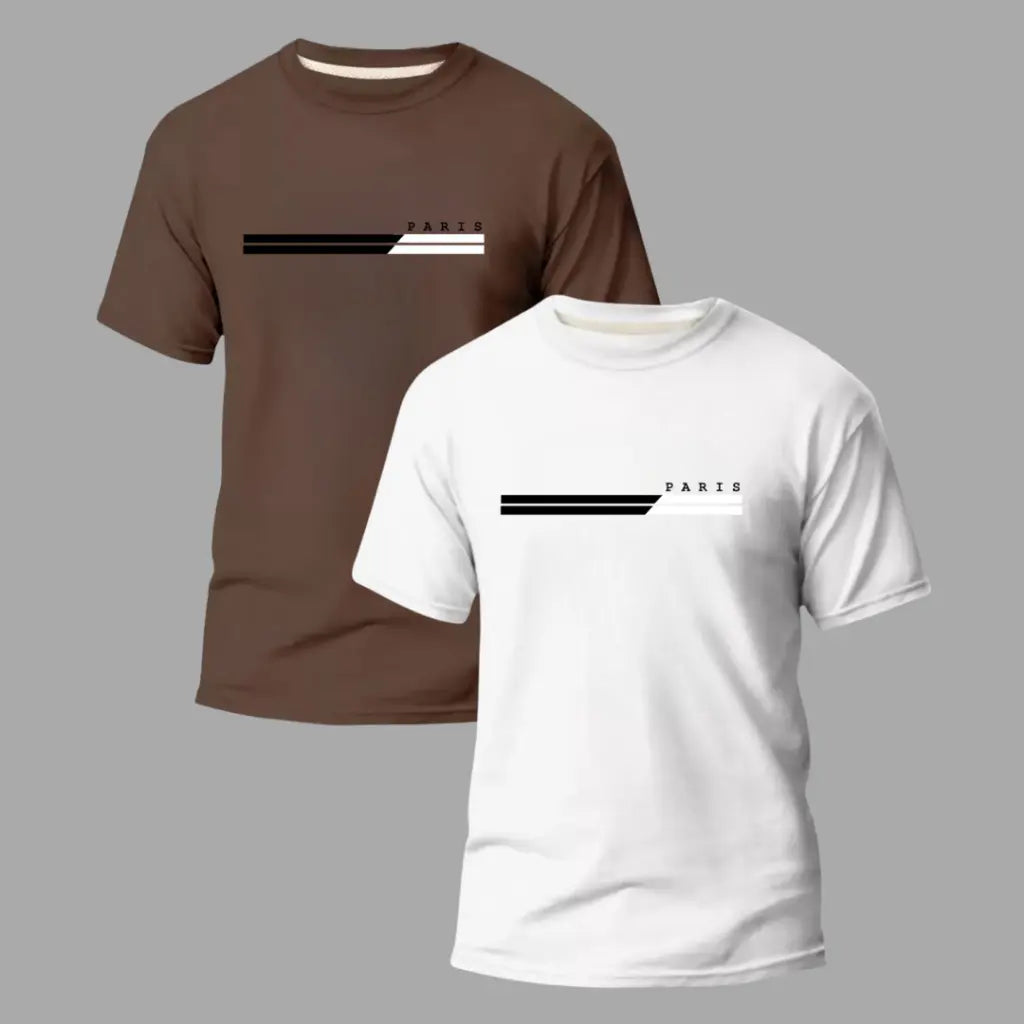 Kit Paris Marrom + Branco