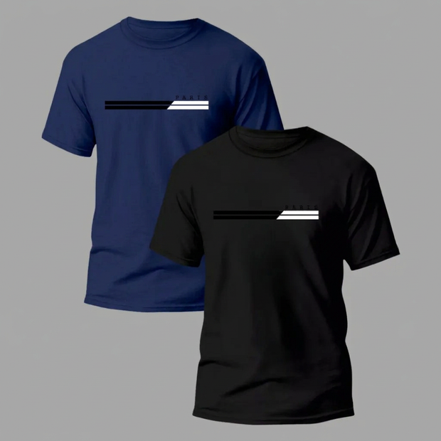 Kit Paris Preto + Azul-marinho