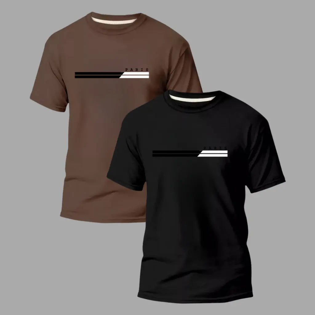 Kit Paris Preto + Marrom