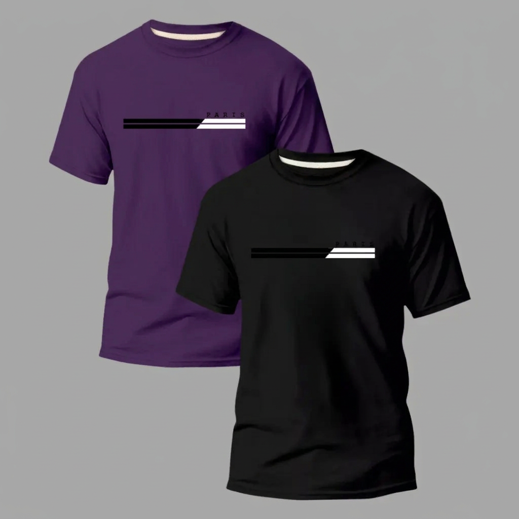 Kit Paris Preto + Roxo