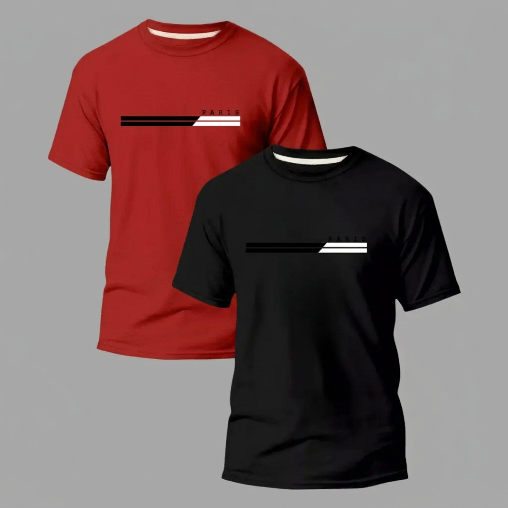 Kit Paris Preto + Vermelho