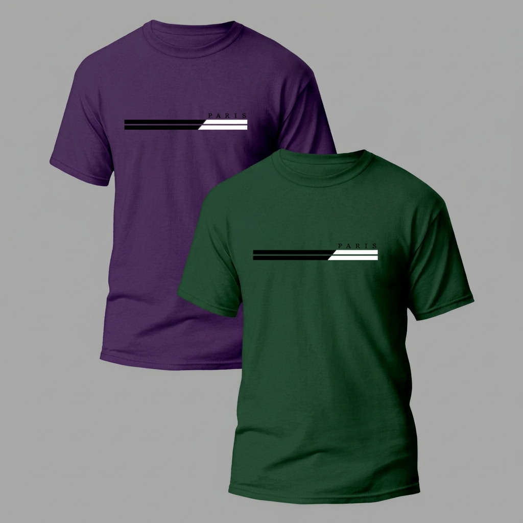 Kit Paris Roxo + Verde