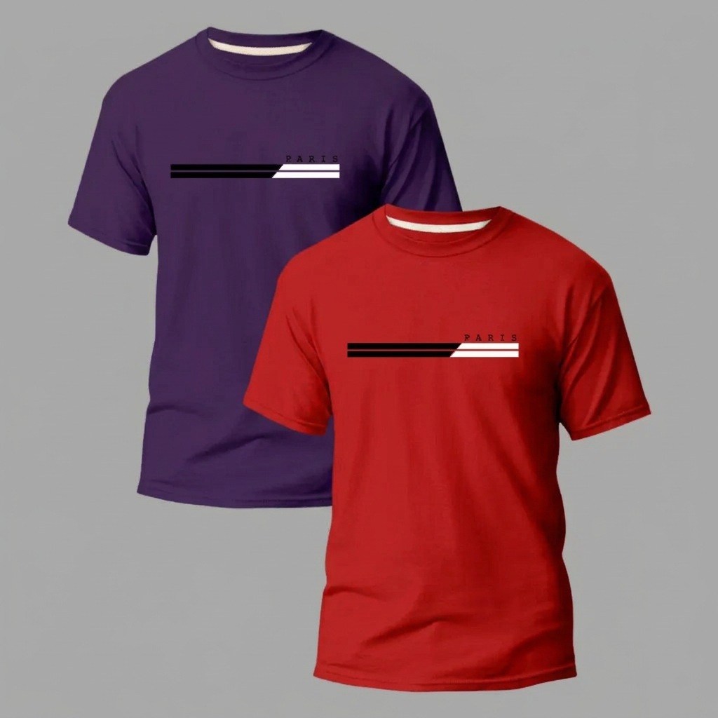 Kit Paris Roxo + Vermelho