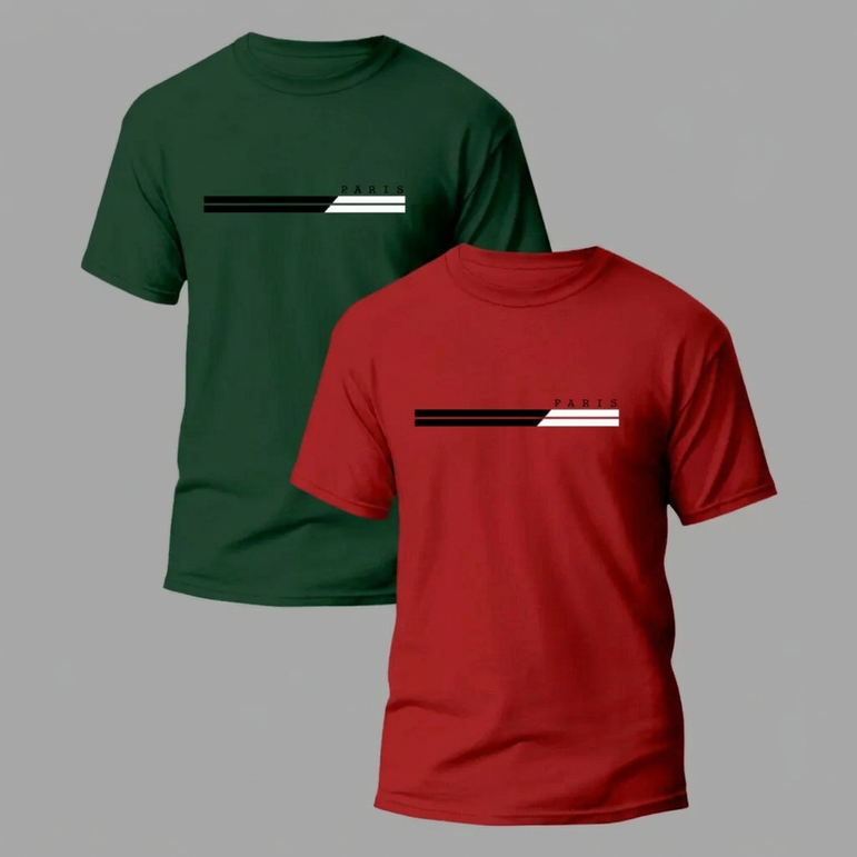 Kit Paris Verde + Vermelho